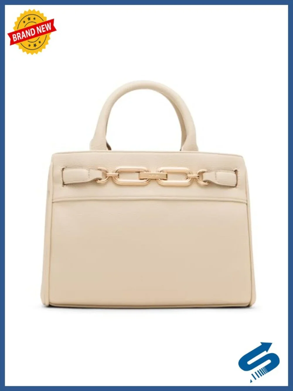Mid-Size Satchel Handbag with Convertible Strap